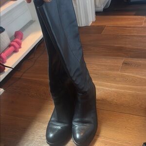 Via Spiga Women's Black Knee-High Boots